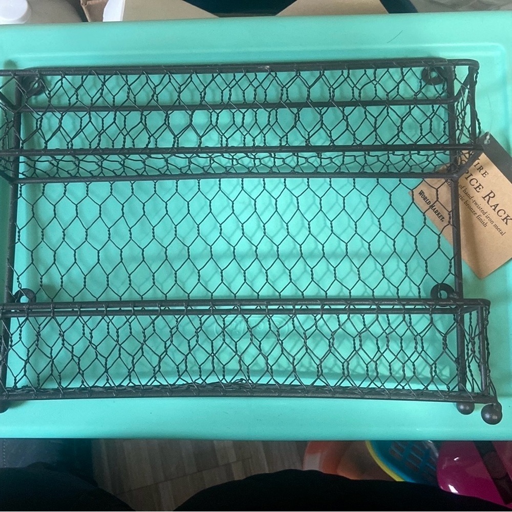 Tier Wall wire Spice Rack For Kitchens p3
